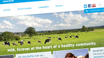 Project Screenshot: BC Dairy Digital Strategy