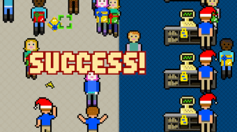 Project Screenshot: Debt the Halls: The Corporate Greed Simulator