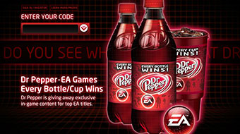 Project Screenshot: Dr Pepper/EA Gamer Flavor Promo